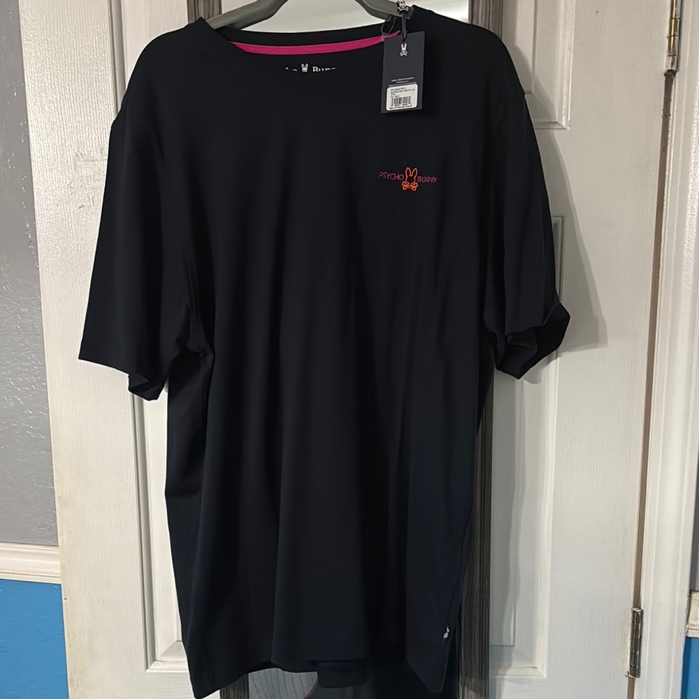 Psycho Bunny Black Short Sleeve Tee